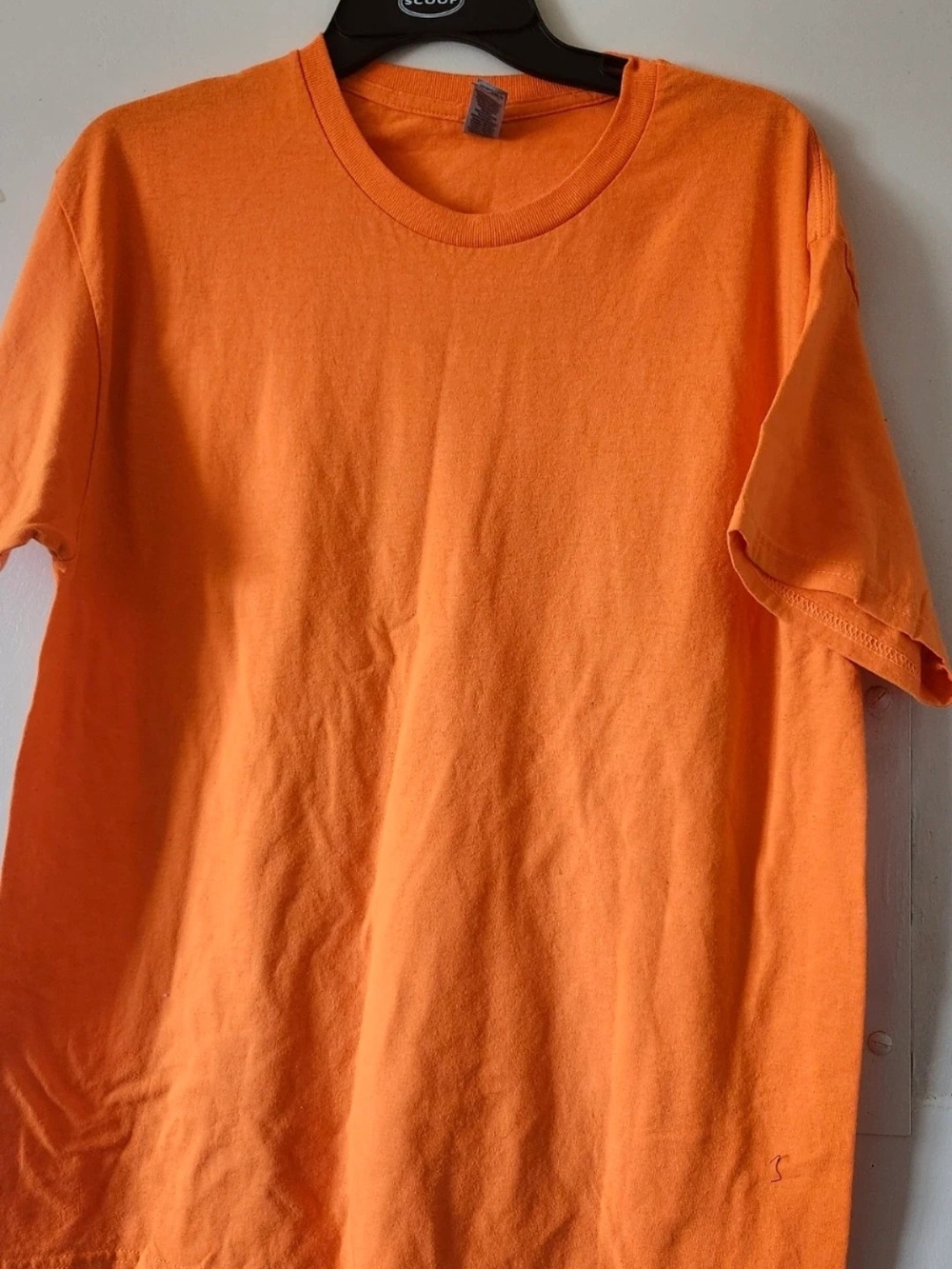 Gildan Heavy Cotton T-Shirt Orange Size Large
